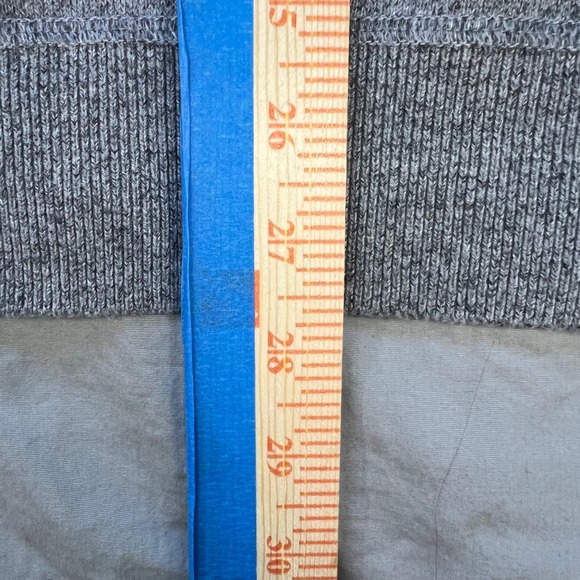 FAHERTY 1/4 Zip Sweater Mens Size XXL Heathered Gray Cotton Cashmere Blend 3XL - Picture 10 of 12